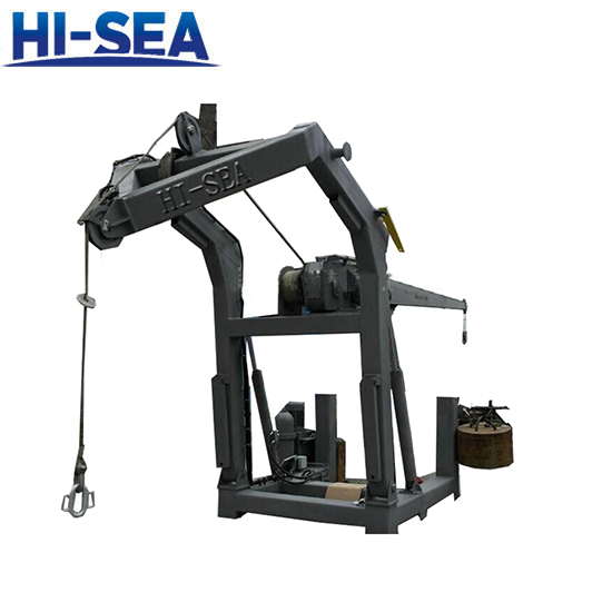 Gravity Rolling Type Davit